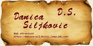 Danica Šiljković vizit kartica